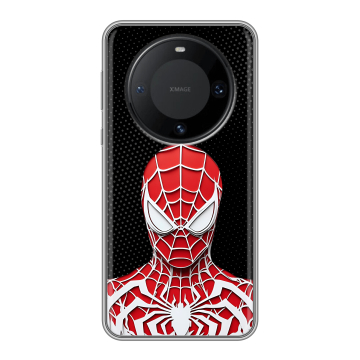 Силиконовый чехол на Huawei Mate 60 Pro с принтом человек паук spiderman Силиконовый чехол на Huawei Mate 60 Pro с принтом человек паук spiderman