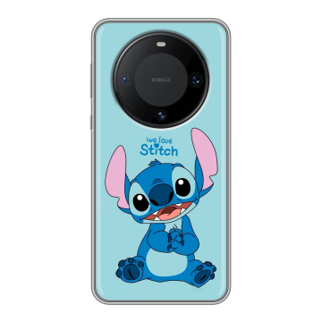 Силиконовый чехол на Huawei Mate 60 Pro с принтом Лило и Стич