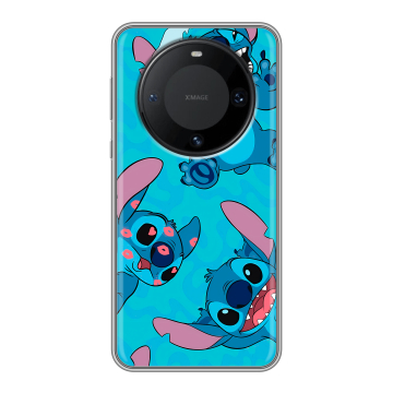 Силиконовый чехол на Huawei Mate 60 Pro с принтом Лило и Стич