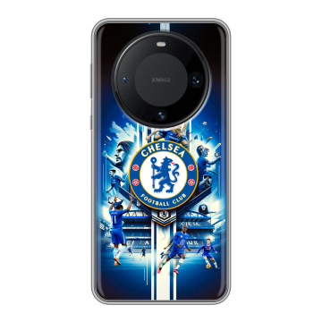 Силиконовый чехол на Huawei Mate 60 Pro с принтом Chelsea Челси