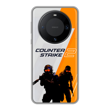 Силиконовый чехол на Huawei Mate 60 Pro с принтом Counter Strike