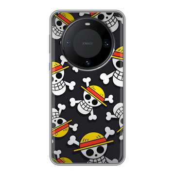 Силиконовый чехол на Huawei Mate 60 Pro с принтом One Piece Ван Пис