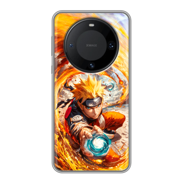 Силиконовый чехол на Huawei Mate 60 Pro с принтом Аниме Наруто Naruto