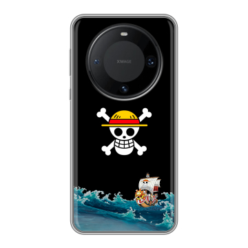 Силиконовый чехол на Huawei Mate 60 Pro с принтом One Piece Ван Пис