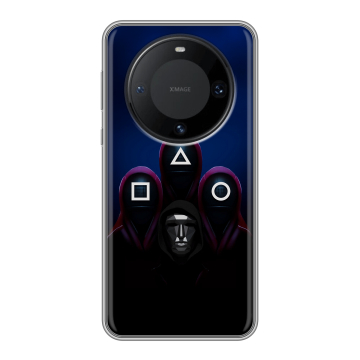 Силиконовый чехол на Huawei Mate 60 Pro с принтом Игра Кальмара