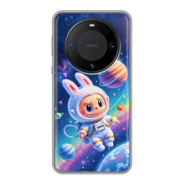 Силиконовый чехол на Huawei Mate 60 Pro с принтом Labubu Лабубу