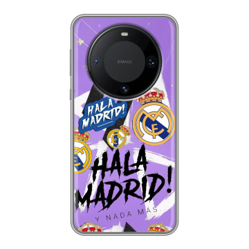 Силиконовый чехол на Huawei Mate 60 Pro с принтом Real Madrid Реал Мадрид