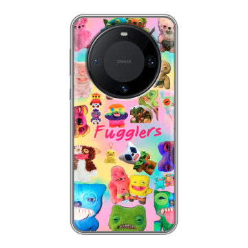 Силиконовый чехол на Huawei Mate 60 Pro с принтом Флагер Fuggler