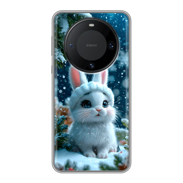 Силиконовый чехол на Huawei Mate 60 Pro с принтом Новый год