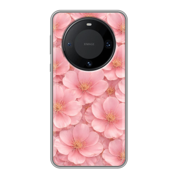 Силиконовый чехол на Huawei Mate 60 Pro с принтом женский