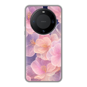 Силиконовый чехол на Huawei Mate 60 Pro с принтом женский