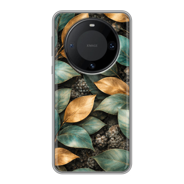 Силиконовый чехол на Huawei Mate 60 Pro с принтом женский