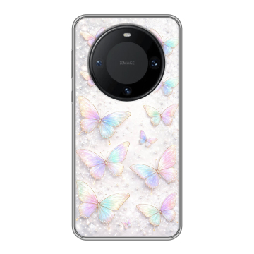 Силиконовый чехол на Huawei Mate 60 Pro с принтом женский