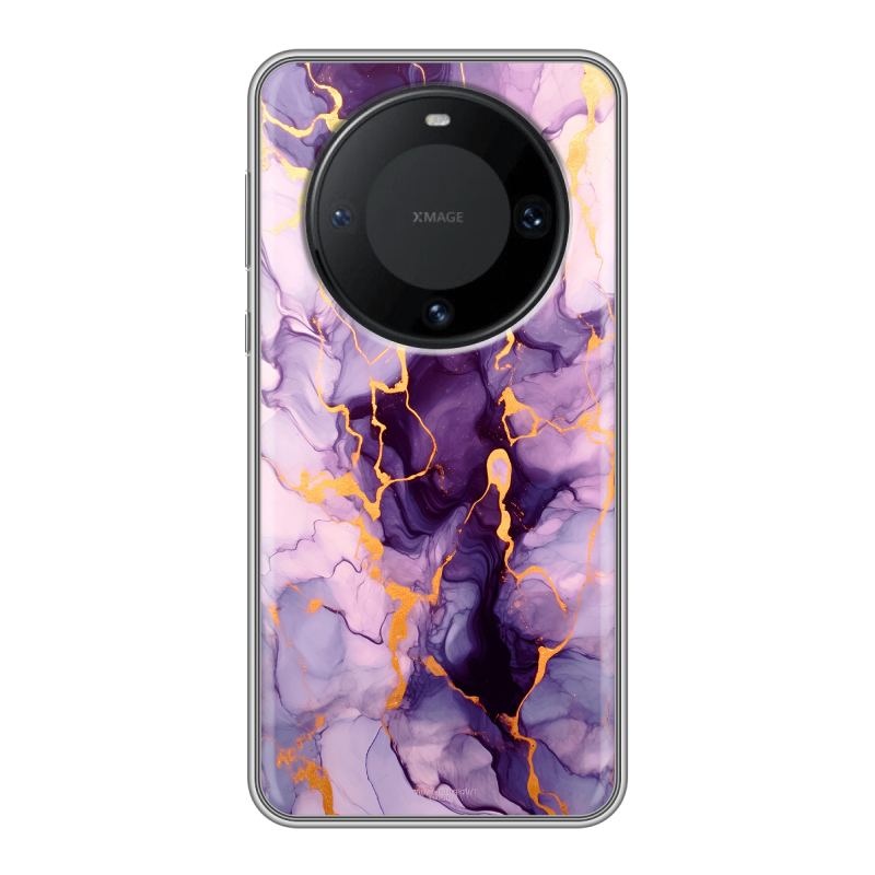 Силиконовый чехол на Huawei Mate 60 Pro с принтом Мрамор Силиконовый чехол на Huawei Mate 60 Pro с принтом Мрамор