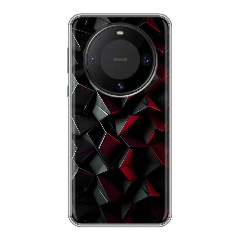 Силиконовый чехол на Huawei Mate 60 Pro с принтом Абстракция Силиконовый чехол на Huawei Mate 60 Pro с принтом Абстракция
