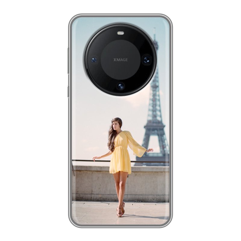Силиконовый чехол на Huawei Mate 60 Pro с принтом Париж Силиконовый чехол на Huawei Mate 60 Pro с принтом Париж