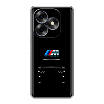 Силиконовый чехол на Itel S23 Plus с принтом БМВ BMW Силиконовый чехол на Itel S23 Plus с принтом БМВ BMW