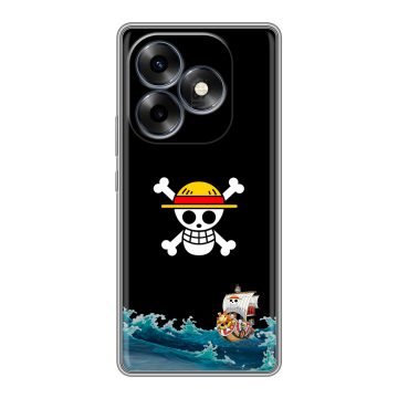 Силиконовый чехол на Itel S23 Plus с принтом One Piece Ван Пис
