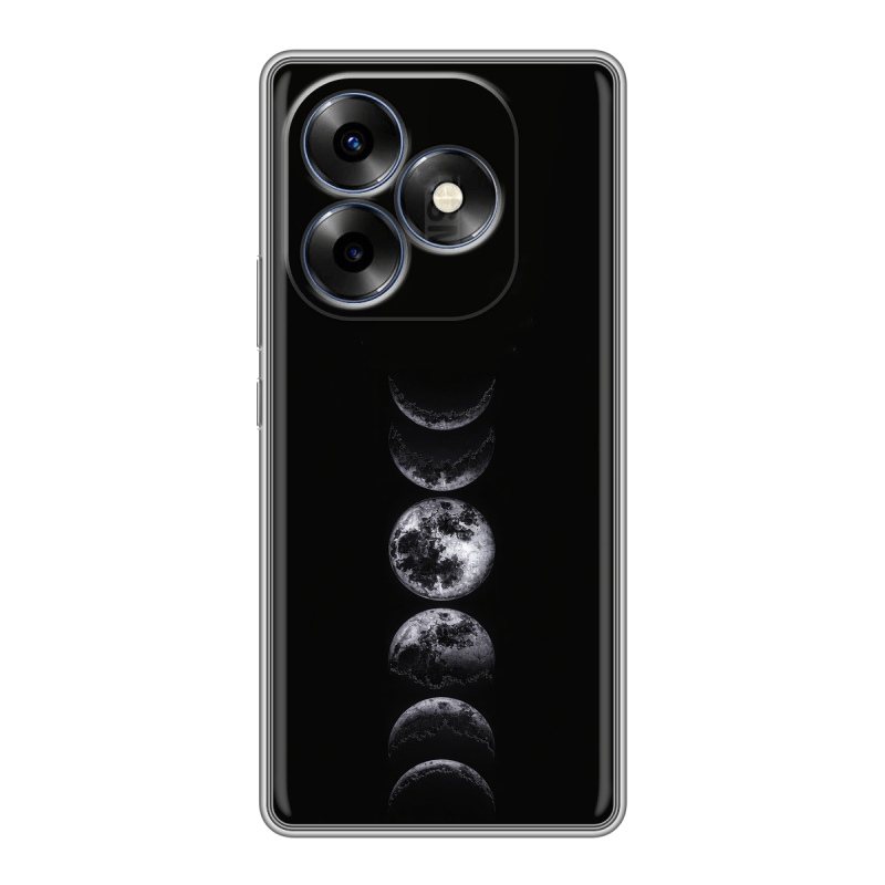 Силиконовый чехол на Itel S23 Plus с принтом женский Силиконовый чехол на Itel S23 Plus с принтом женский