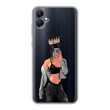 Силиконовый чехол на Samsung Galaxy A05 с принтом Женские принты Силиконовый чехол на Samsung Galaxy A05 с принтом Женские принты