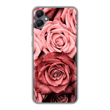 Силиконовый чехол на Samsung Galaxy A05 с принтом Цветы розы Силиконовый чехол на Samsung Galaxy A05 с принтом Цветы розы