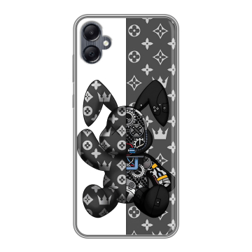 Силиконовый чехол на Samsung Galaxy A05 с принтом Луи робот