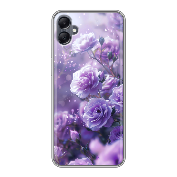 Силиконовый чехол на Samsung Galaxy A05 с принтом Розы цветы