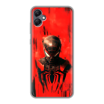Силиконовый чехол на Samsung Galaxy A05 с принтом человек паук spiderman