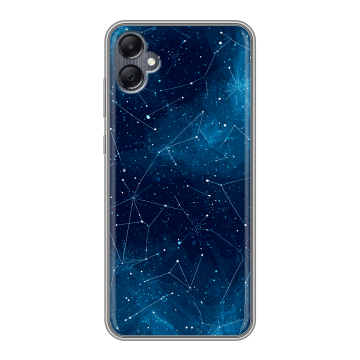 Силиконовый чехол на Samsung Galaxy A05 с принтом Космос звезды Силиконовый чехол на Samsung Galaxy A05 с принтом Космос звезды