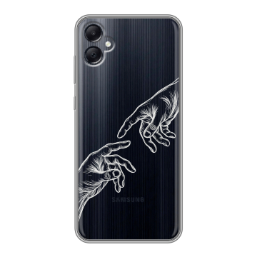 Силиконовый чехол на Samsung Galaxy A05 с принтом Сотворение мира Силиконовый чехол на Samsung Galaxy A05 с принтом Сотворение мира