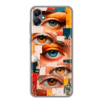 Силиконовый чехол на Samsung Galaxy A05 с принтом Модный принт Силиконовый чехол на Samsung Galaxy A05 с принтом Модный принт