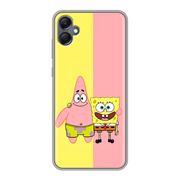Силиконовый чехол на Samsung Galaxy A05 с принтом Спанч боб Спанчбоб