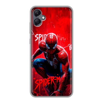 Силиконовый чехол на Samsung Galaxy A05 с принтом Spiderman Человек паук