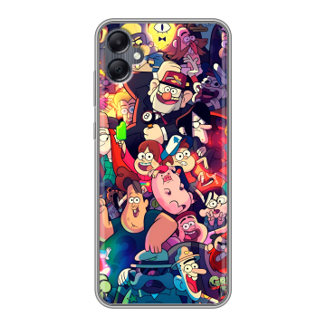 Силиконовый чехол на Samsung Galaxy A05 с принтом Gravity Falls Гравити Фолз Силиконовый чехол на Samsung Galaxy A05 с принтом Gravity Falls Гравити Фолз