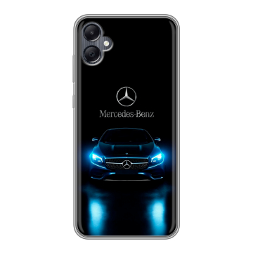 Силиконовый чехол на Samsung Galaxy A05 с принтом Mercedes Мерседес