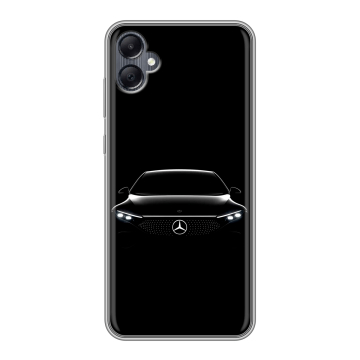 Силиконовый чехол на Samsung Galaxy A05 с принтом Mercedes Мерседес