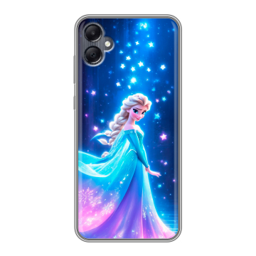 Силиконовый чехол на Samsung Galaxy A05 с принтом Холодное сердце Frozen
