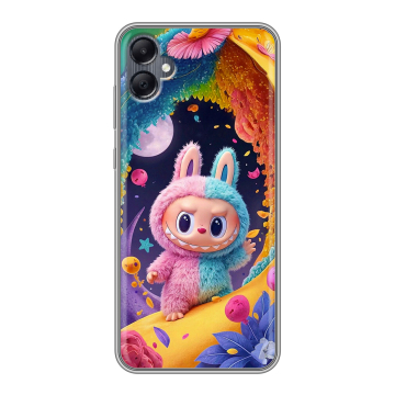 Силиконовый чехол на Samsung Galaxy A05 с принтом Labubu Лабубу