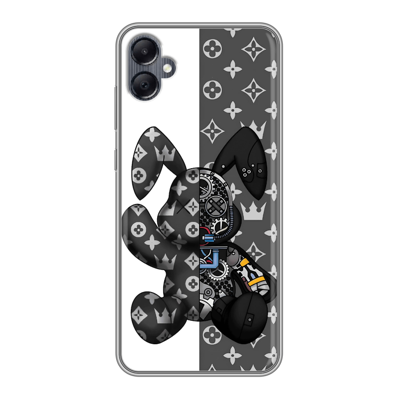 Силиконовый чехол на Samsung Galaxy A05 с принтом Луи робот Силиконовый чехол на Samsung Galaxy A05 с принтом Луи робот