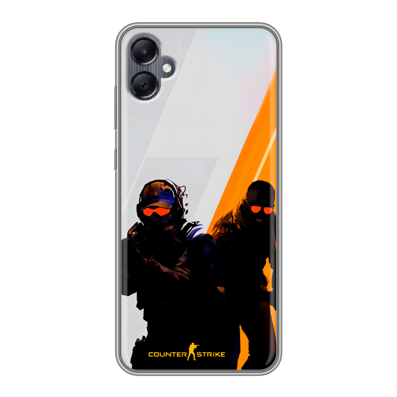 Силиконовый чехол на Samsung Galaxy A05 с принтом Контер страйк Counter strike Силиконовый чехол на Samsung Galaxy A05 с принтом Контер страйк Counter strike
