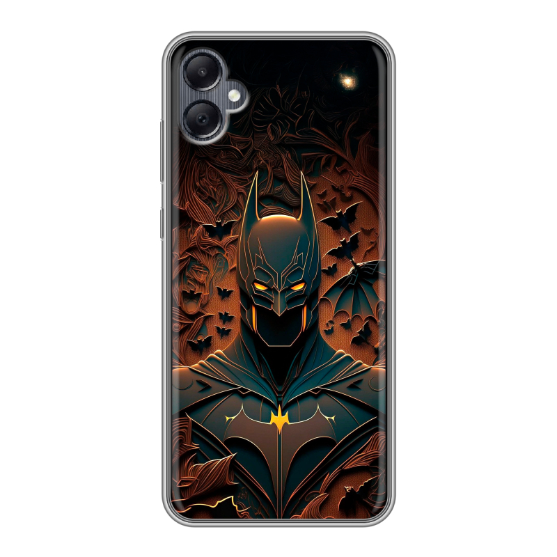 Силиконовый чехол на Samsung Galaxy A05 с принтом Batman Бэтмен Силиконовый чехол на Samsung Galaxy A05 с принтом Batman Бэтмен