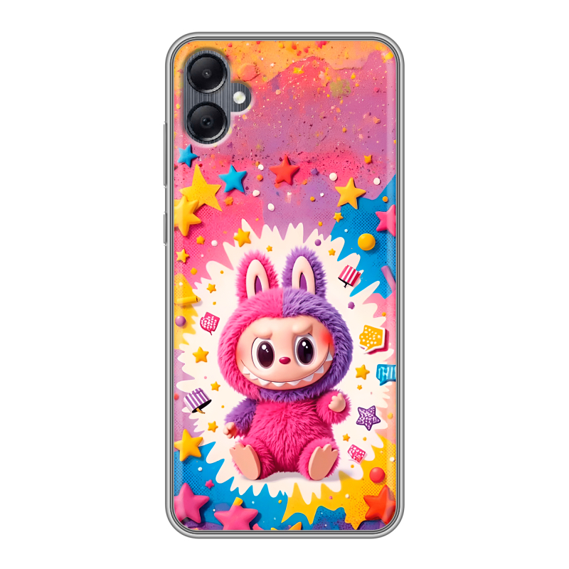 Силиконовый чехол на Samsung Galaxy A05 с принтом Labubu Лабубу Силиконовый чехол на Samsung Galaxy A05 с принтом Labubu Лабубу