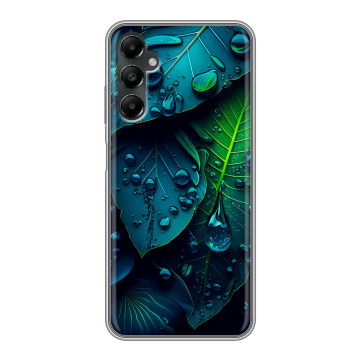 Силиконовый чехол на Samsung Galaxy A05s с принтом Листья Силиконовый чехол на Samsung Galaxy A05s с принтом Листья