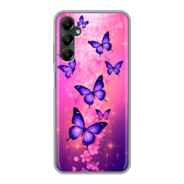 Силиконовый чехол на Samsung Galaxy A05s с принтом Бабочки Силиконовый чехол на Samsung Galaxy A05s с принтом Бабочки