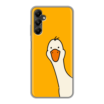 Силиконовый чехол на Samsung Galaxy A05s с принтом Утка Силиконовый чехол на Samsung Galaxy A05s с принтом Утка