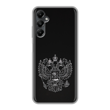 Силиконовый чехол на Samsung Galaxy A05s с принтом Герб России Силиконовый чехол на Samsung Galaxy A05s с принтом Герб России