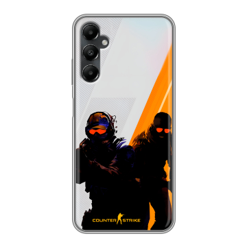 Силиконовый чехол на Samsung Galaxy A05s с принтом Контер страйк Counter strike Силиконовый чехол на Samsung Galaxy A05s с принтом Контер страйк Counter strike
