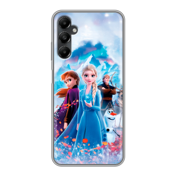 Силиконовый чехол на Samsung Galaxy A05s с принтом Холодное сердце Frozen Силиконовый чехол на Samsung Galaxy A05s с принтом Холодное сердце Frozen