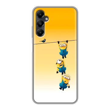 Силиконовый чехол на Samsung Galaxy A05s с принтом Миньоны Силиконовый чехол на Samsung Galaxy A05s с принтом Миньоны