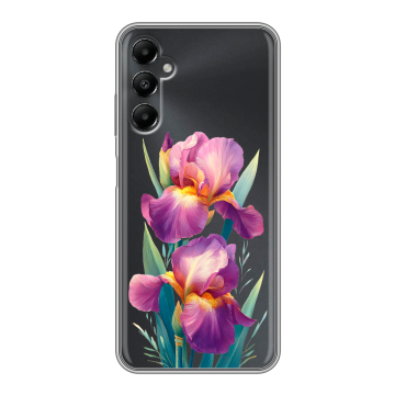 Силиконовый чехол на Samsung Galaxy A05s с принтом Цветы орхидеи Силиконовый чехол на Samsung Galaxy A05s с принтом Цветы орхидеи
